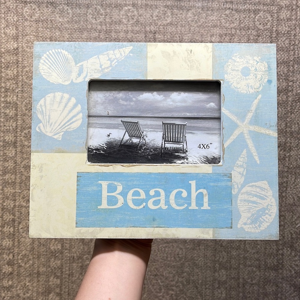 Beach 4”x6” Picture Frame